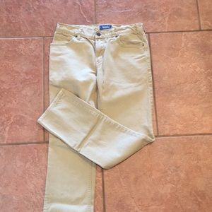 Old navy slim khaki denim youth pants